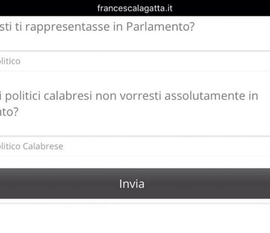 [SONDAGGIO] 'Vota il parlamentare calabrese', apri il link ed esprimi le tue intenzioni di voto