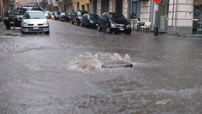 Le terribili immagini del nubifragio a Reggio Calabria