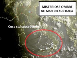 Meteo.it: «Misteriose ombre nei mari del sud Italia, cosa sta succedendo?»